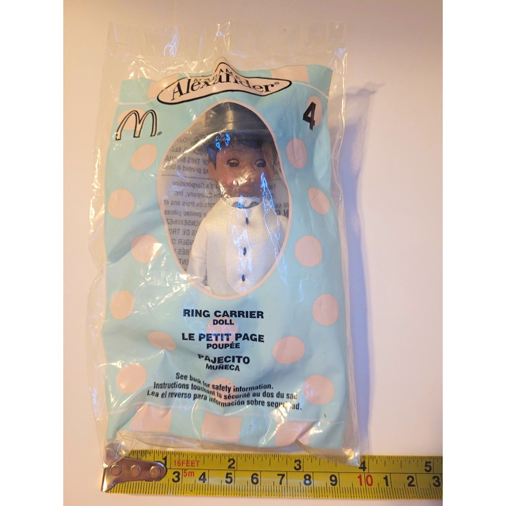 VINTAGE Madame Alexander Ring Carrier Doll #4 McDonald's Happy Meal Sealed